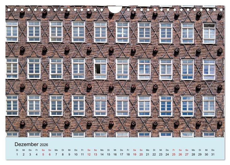 Produktbild: Freie Hansestadt Hamburg (Wandkalender 2026 DIN A4 quer), CALVENDO Monatskalender