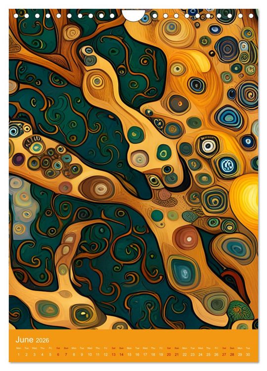 Produktbild: A Fusion of Masters (Wall Calendar 2026 DIN A4 portrait), CALVENDO 12 Month Wall Calendar