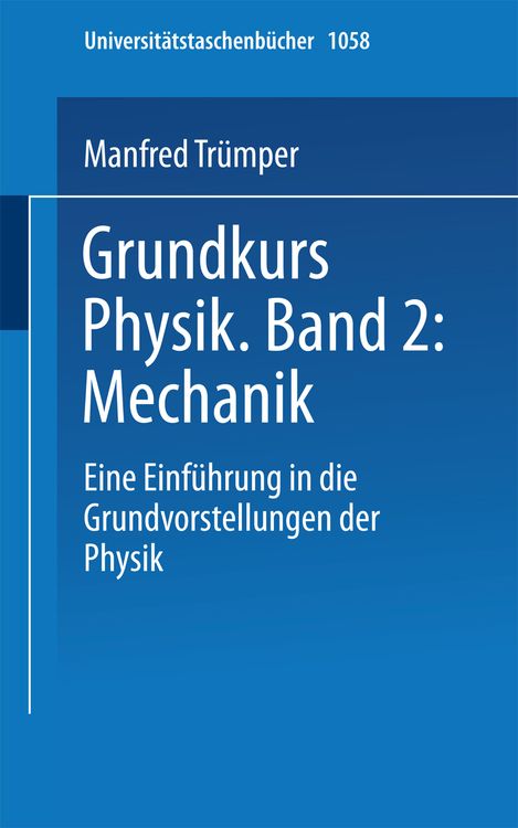 Produktbild: Grundkurs Physik Band 2: Mechanik