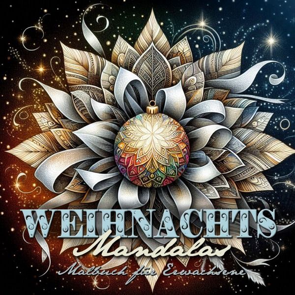 Produktbild: Weihnachts-Mandalas Malbuch f&uuml;r Erwachsene