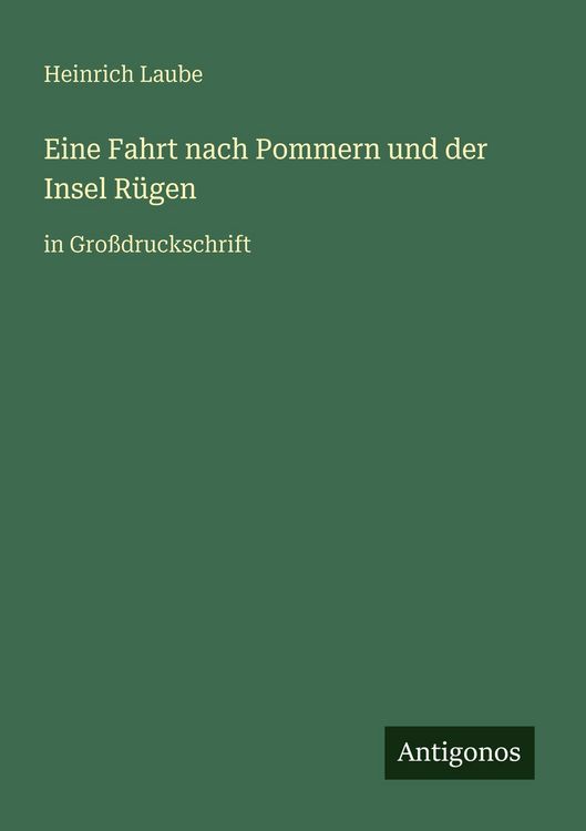 Produktbild: Eine Fahrt nach Pommern und der Insel R&uuml;gen