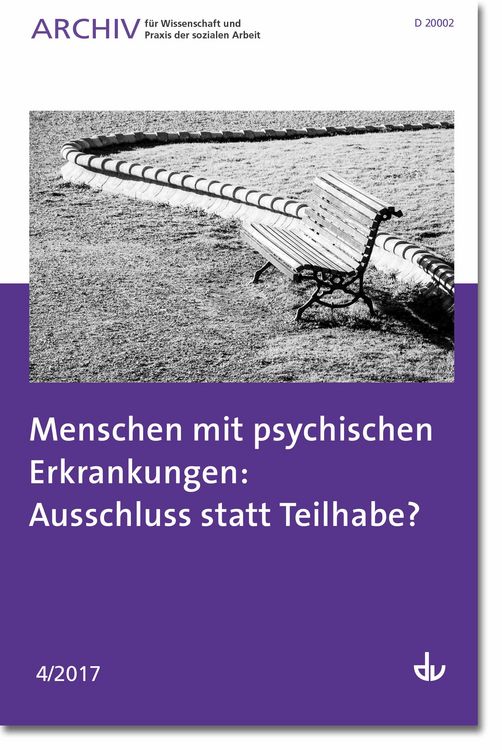 Produktbild: Menschen mit psychischen Erkrankungen: Ausschluss statt Teilhabe?