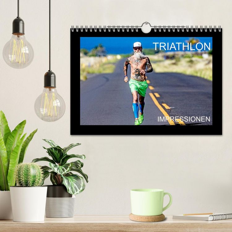 Produktbild: TRIATHLON Impressionen (Wandkalender 2026 DIN A4 quer), CALVENDO Monatskalender