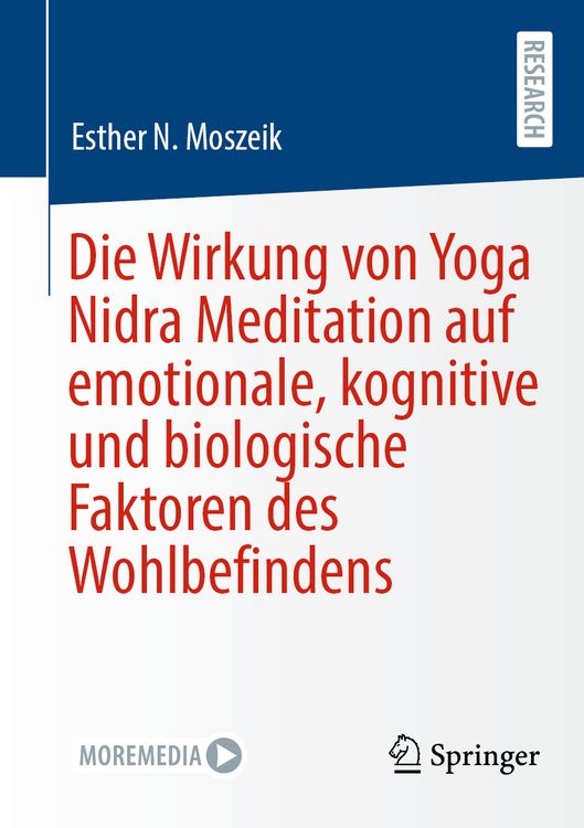 Produktbild: Die Wirkung von Yoga Nidra Meditation auf emotionale, kognitive und biologische Faktoren des Wohlbefindens