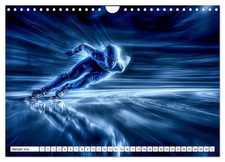 Produktbild: Olympische Sportarten (Wandkalender 2026 DIN A4 quer), CALVENDO Monatskalender