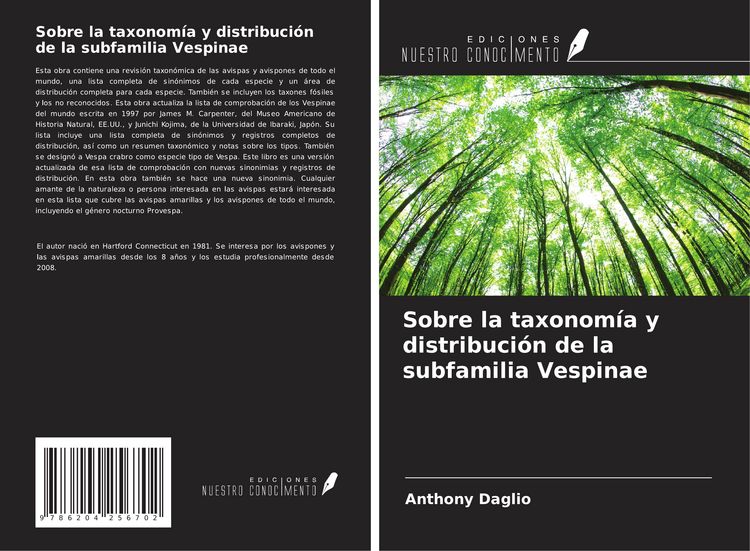 Produktbild: Sobre la taxonom&iacute;a y distribuci&oacute;n de la subfamilia Vespinae