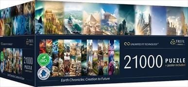 Produktbild: UFT Puzzle 21000 - Earth Chronicles: Creation to Future"/ ADOBE STOCK_L Mix 70%