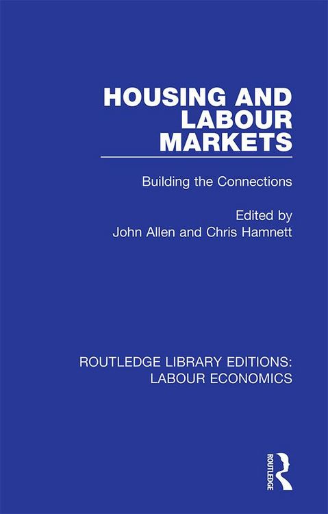 Produktbild: Housing and Labour Markets