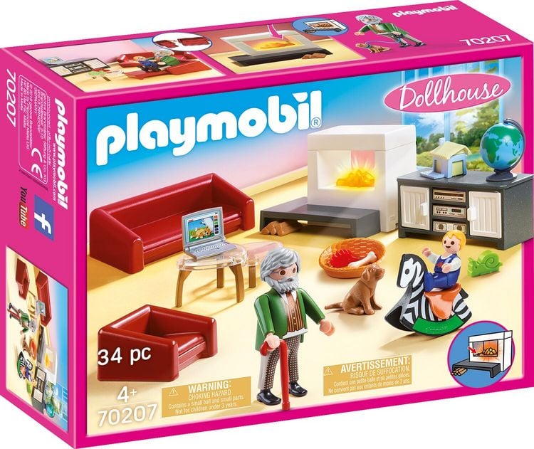 Produktbild: PLAYMOBIL® 70207 Gemütliches Wohnzimmer