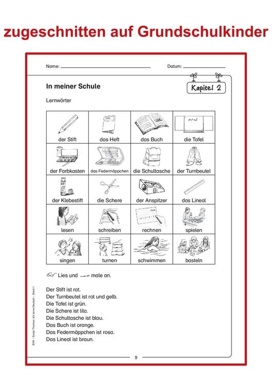 Produktbild: Ich lerne Deutsch Band 1