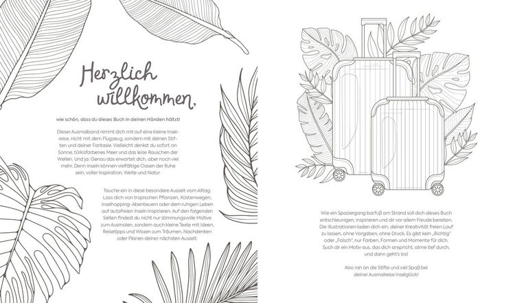 Produktbild: Ausmalreise Inselgl&uuml;ck