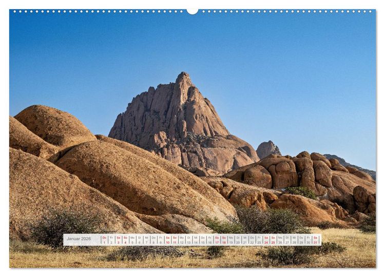 Produktbild: Namibia &ndash; Farben des Lebens (hochwertiger Premium Wandkalender 2026 DIN A2 quer), Kunstdruck in Hochglanz