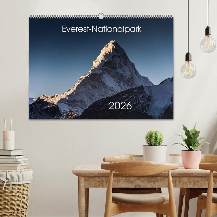 Produktbild: Everest-Nationalpark (Wandkalender 2026 DIN A2 quer), CALVENDO Monatskalender