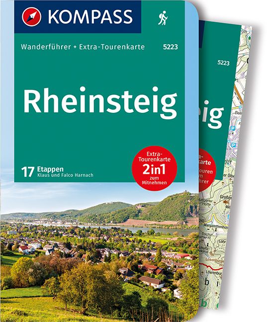 Produktbild: KOMPASS Wanderf&uuml;hrer Rheinsteig