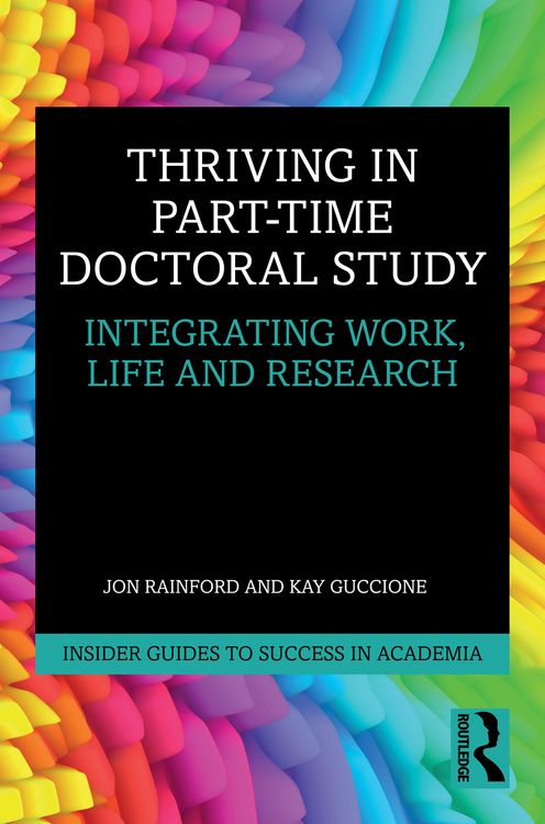Produktbild: Thriving in Part-Time Doctoral Study