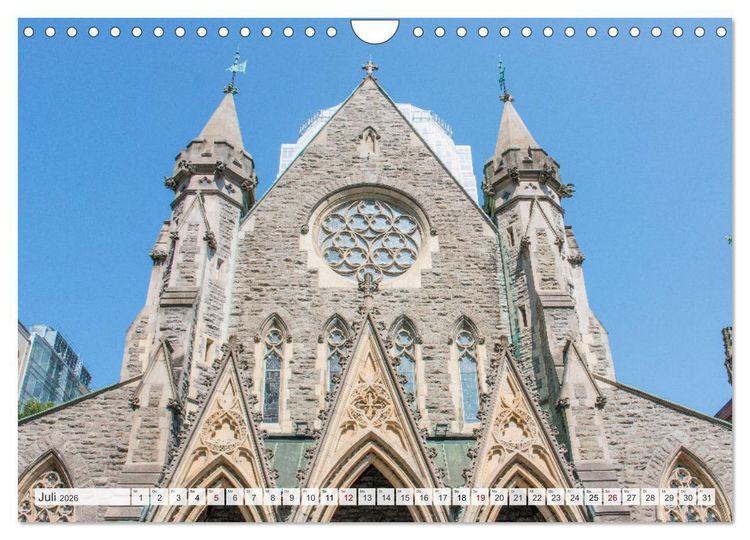 Produktbild: Montreal - klassisches Erbe in Qu&eacute;bec (Wandkalender 2026 DIN A4 quer), CALVENDO Monatskalender
