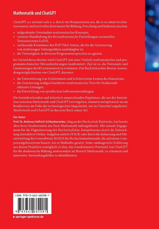 Produktbild: Mathematik und ChatGPT