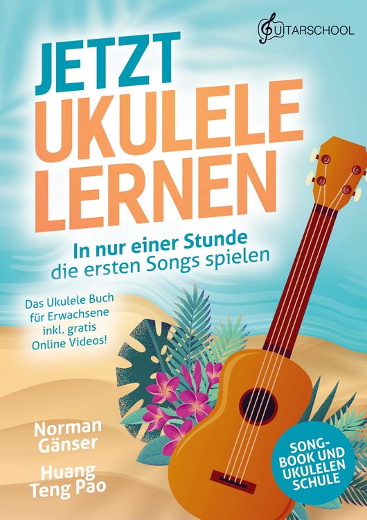 Produktbild: Norman G&auml;nser: Jetzt Ukulele lernen - In nur einer Stunde di