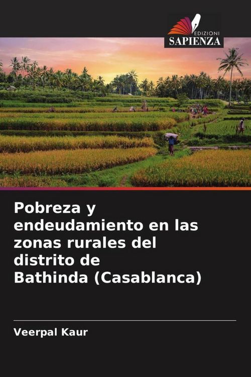 Produktbild: Pobreza y endeudamiento en las zonas rurales del distrito de Bathinda (Casablanca)