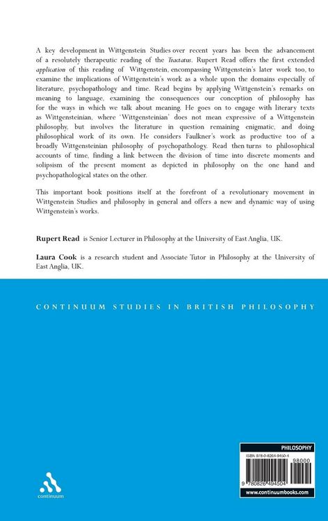 Produktbild: Applying Wittgenstein