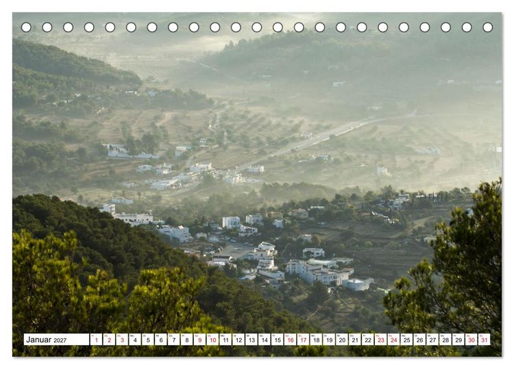 Produktbild: Momente einer Reise - Ibiza und Formentera (Tischkalender 2027 DIN A5 quer), CALVENDO Monatskalender