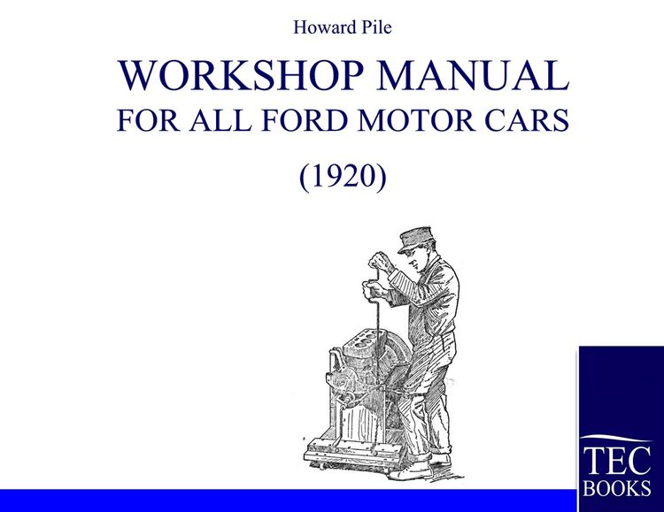 Produktbild: Workshop Manual for all Ford Motor Cars (1920)