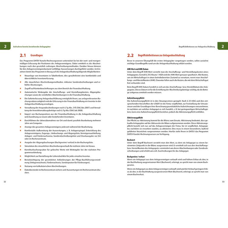 Produktbild: Praxisnahe Anlagenbuchhaltung mit DATEV Kanzlei Rechnungswesen