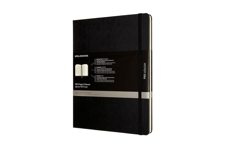 Produktbild: Moleskine Pro Projekt-Planer, Fester Einband
