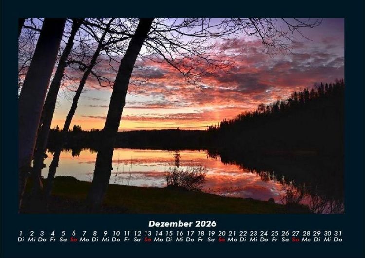 Produktbild: Tage am See 2026 Fotokalender DIN A4