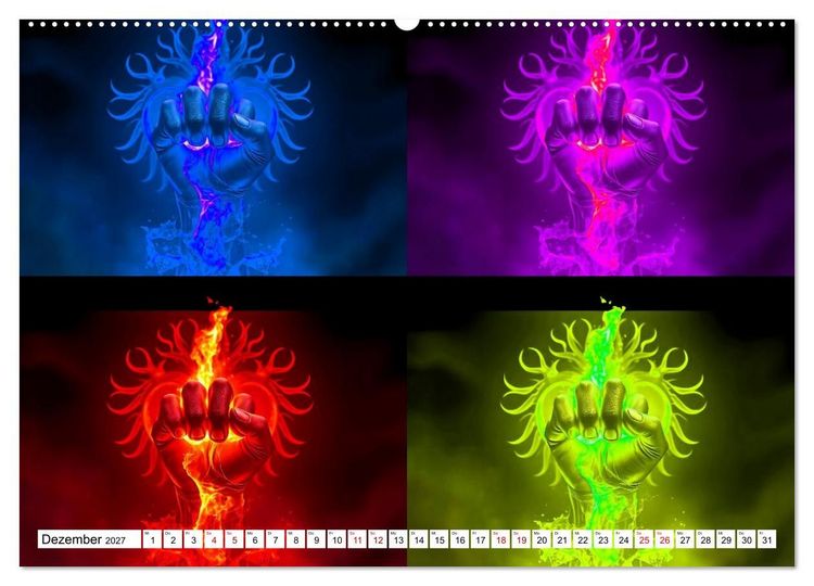 Produktbild: Olympia neu gedacht - Sport als Pop-Art (Wandkalender 2027 DIN A2 quer), CALVENDO Monatskalender