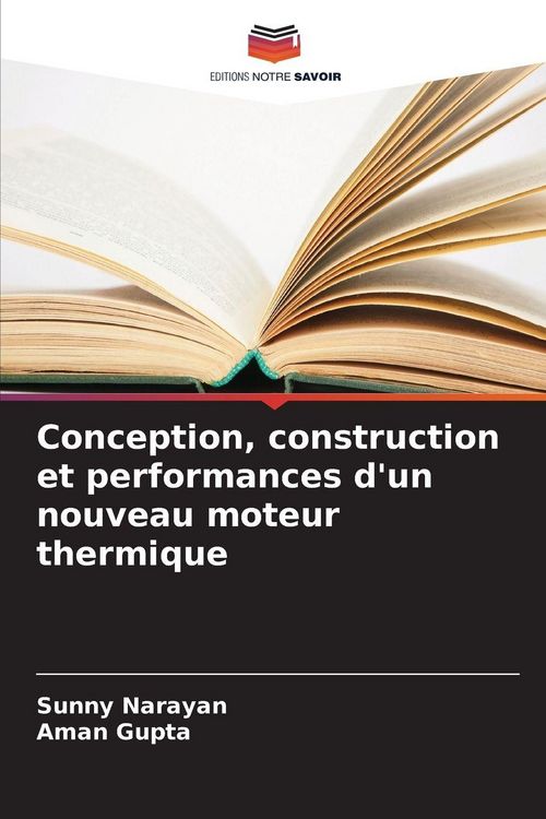 Produktbild: Conception, construction et performances d'un nouveau moteur thermique