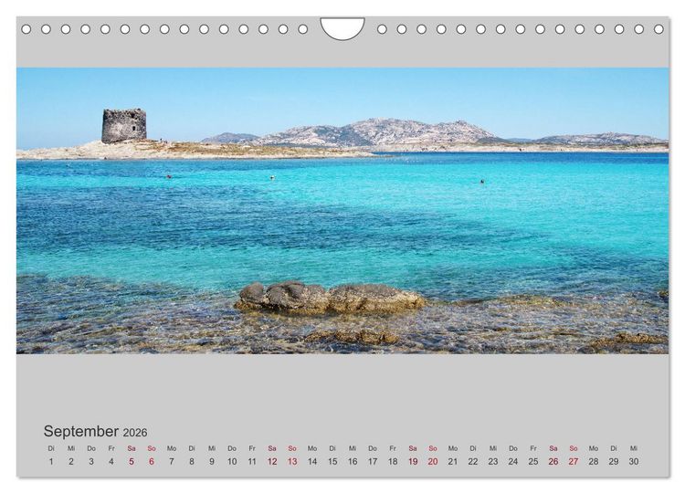 Produktbild: Sardinien &ndash; Die Nordk&uuml;ste (Wandkalender 2026 DIN A4 quer), CALVENDO Monatskalender