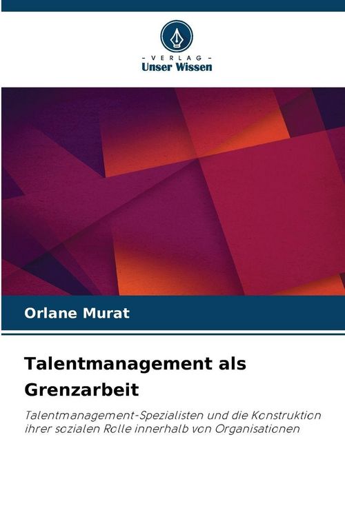 Produktbild: Talentmanagement als Grenzarbeit