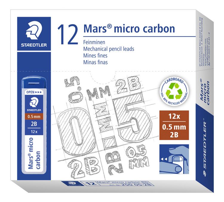 Produktbild: STAEDTLER Feinmine, Filmmine Feinmine Mars&reg; micro carbon 250