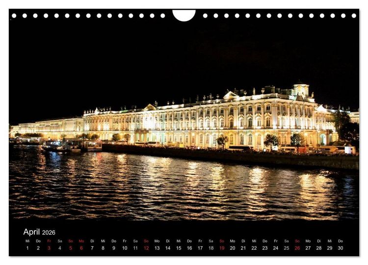 Produktbild: St. Petersburg (Wandkalender 2026 DIN A4 quer), CALVENDO Monatskalender