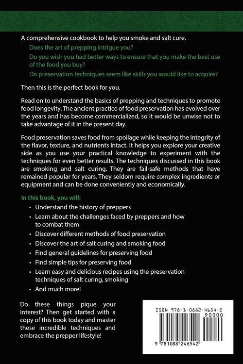 Produktbild: Smoking and Salt Curing Cookbook FOR PREPPERS
