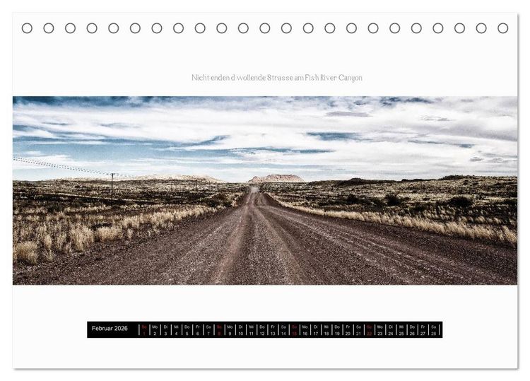Produktbild: Namibia - Panoramen (Tischkalender 2026 DIN A5 quer), CALVENDO Monatskalender