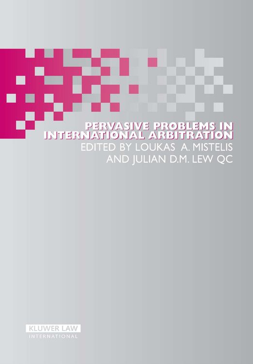 Produktbild: Pervasive Problems in International Arbitration