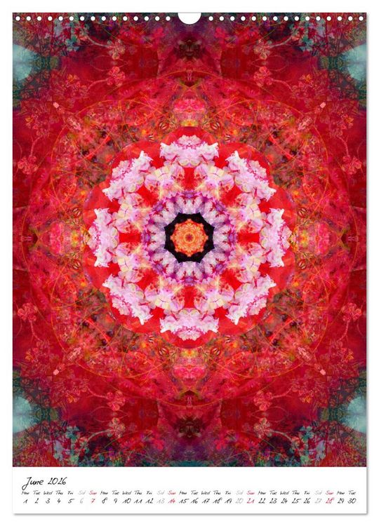 Produktbild: MANDALA COMPOSITIONS (Wall Calendar 2026 DIN A3 portrait), CALVENDO 12 Month Wall Calendar