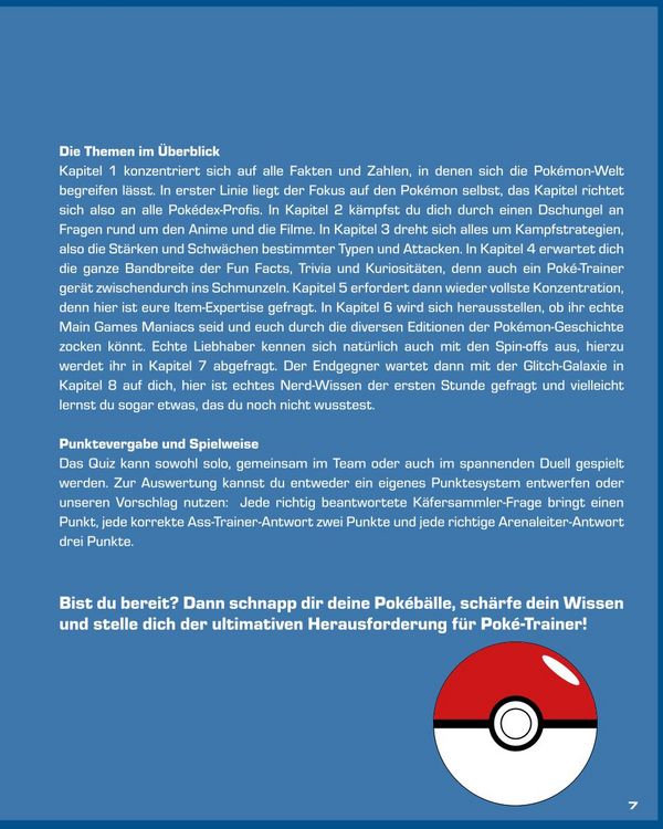 Produktbild: Das ultimative Quiz f&uuml;r Pok&eacute;-Trainer