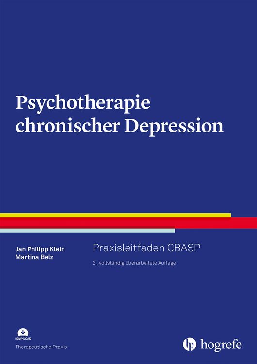 Produktbild: Psychotherapie chronischer Depression