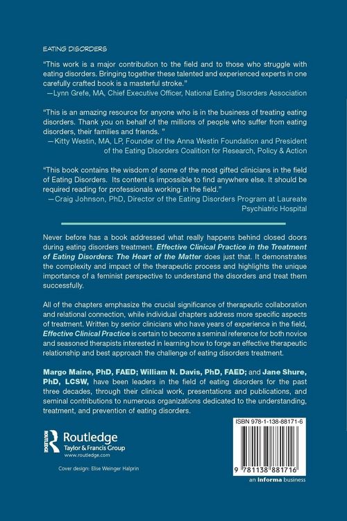 Produktbild: Effective Clinical Practice in the Treatment of Eating Disorders