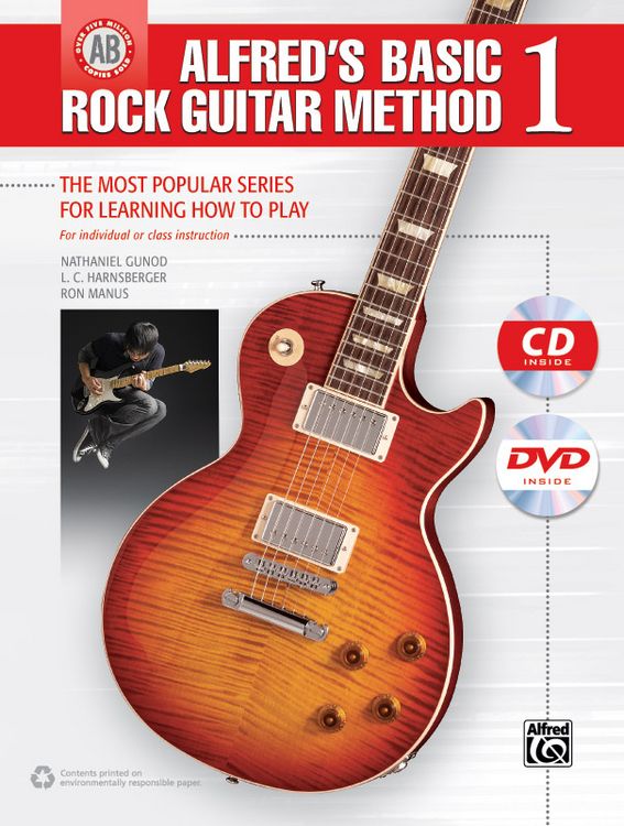 Produktbild: Alfred's Basic Rock Guitar Method 1