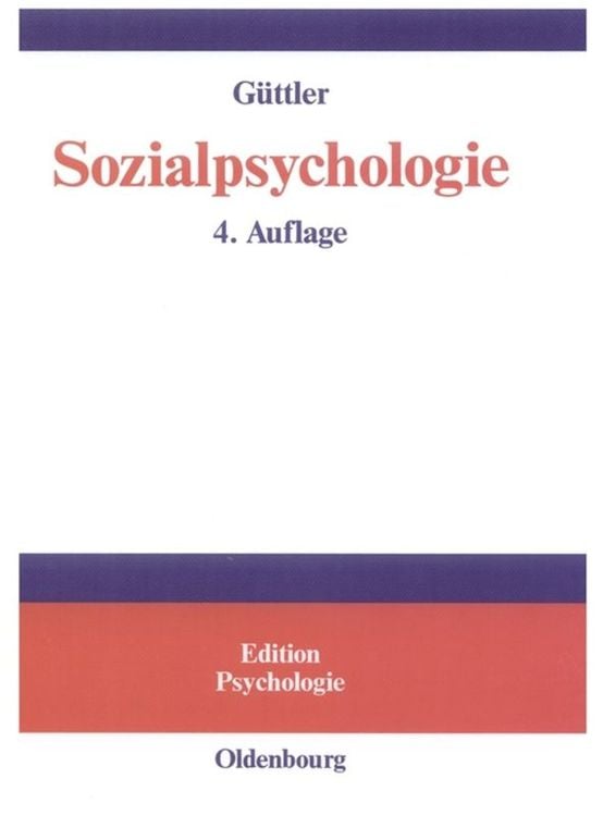 Produktbild: Sozialpsychologie