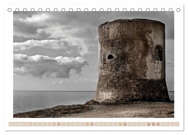 Produktbild: Sardinien Impressionen (Tischkalender 2026 DIN A5 quer), CALVENDO Monatskalender