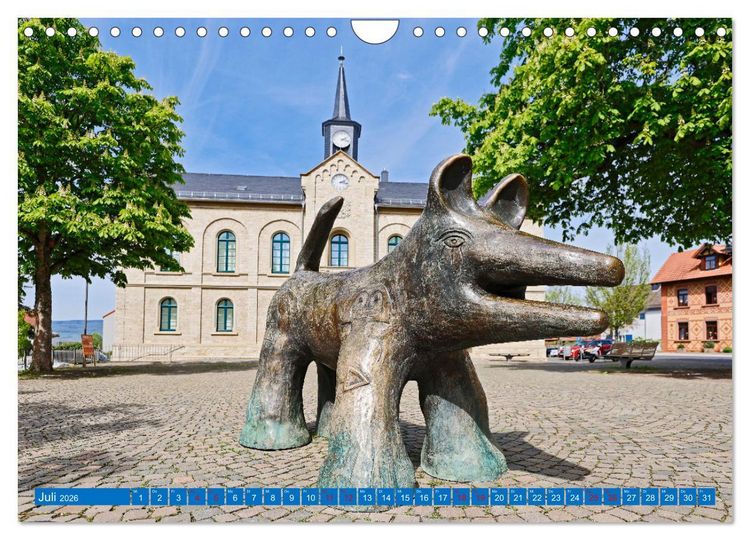Produktbild: Ingelheim - Rotweinstadt am Rhein (Wandkalender 2026 DIN A4 quer), CALVENDO Monatskalender