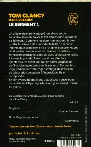 Produktbild: Le Serment 1
