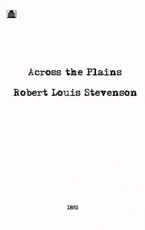 Produktbild: Across the Plains