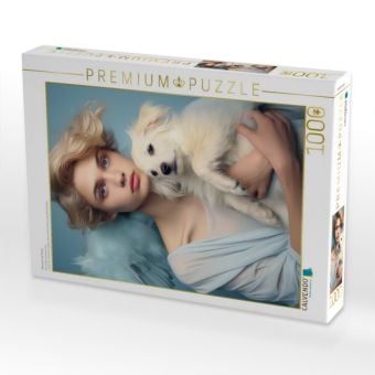 Produktbild: CALVENDO Puzzle Mensch und Hund | 1000 Teile Lege-Gr&ouml;&szlig;e 64x48cm Foto-Puzzle f&uuml;r gl&uuml;ckliche Stunden