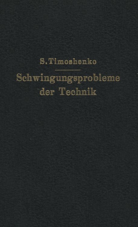 Produktbild: Schwingungsprobleme der Technik